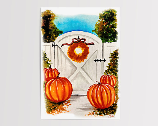 Autumn Garden Gate | Portsmouth