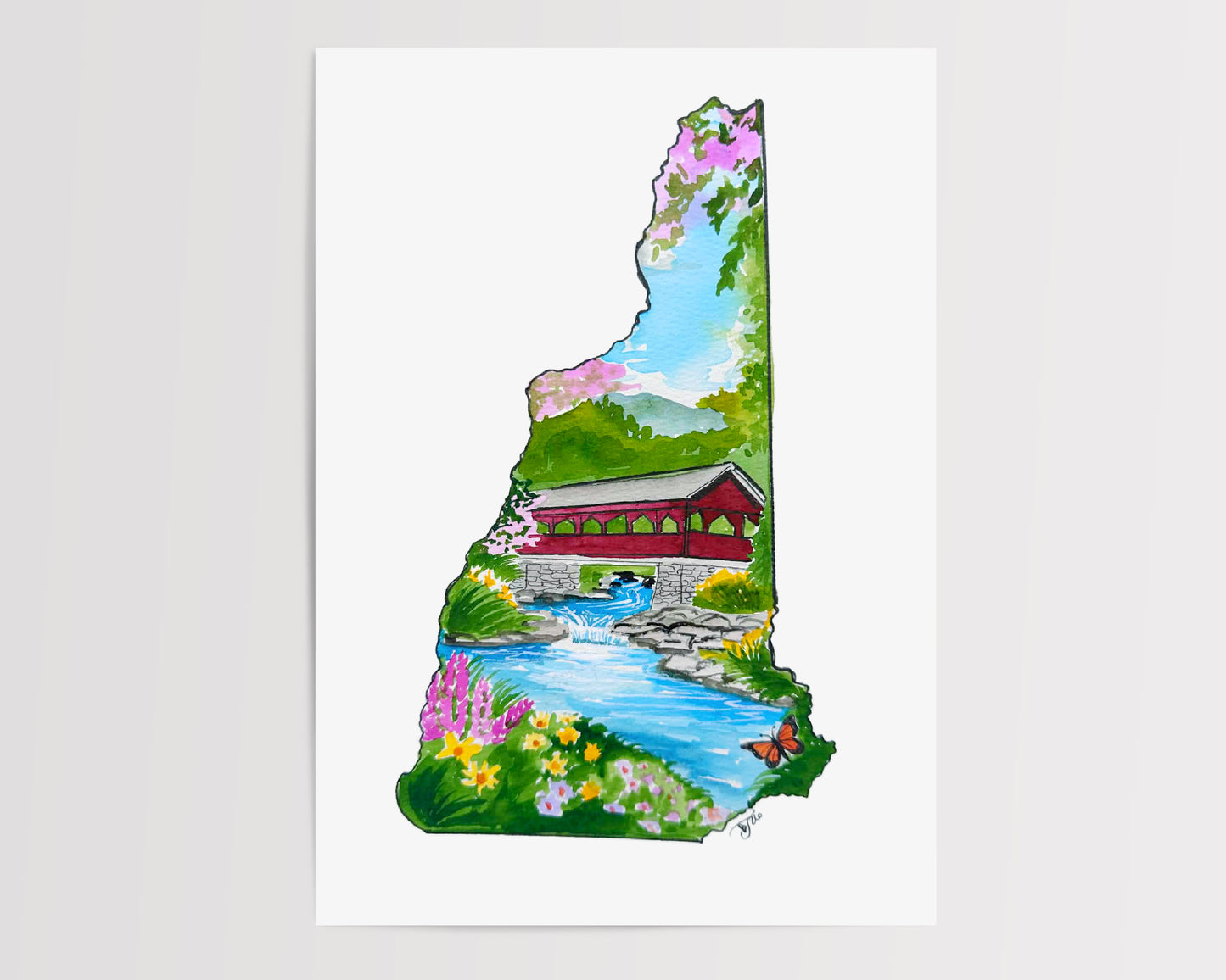 New Hampshire / Maine Spring Art
