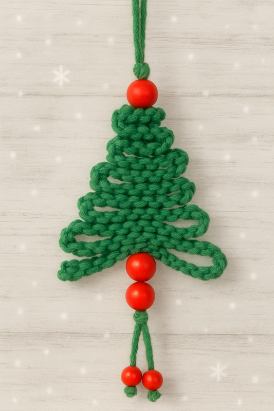 Christmas Tree Macramé