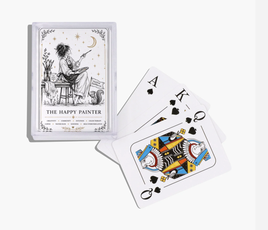 'Happy Painter Tarot' | Playing Cards