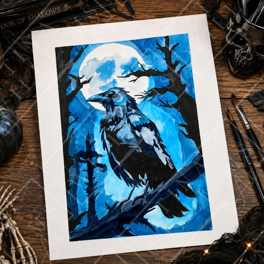 Moonlit Raven Paint Night | Portsmouth - 1 Oct 2026