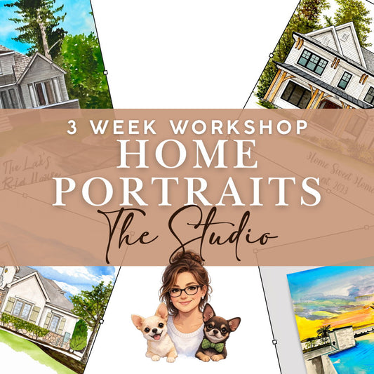 Home Portrait Workshop | Tina's Art Studio | Portsmouth - 17 Jan 2027