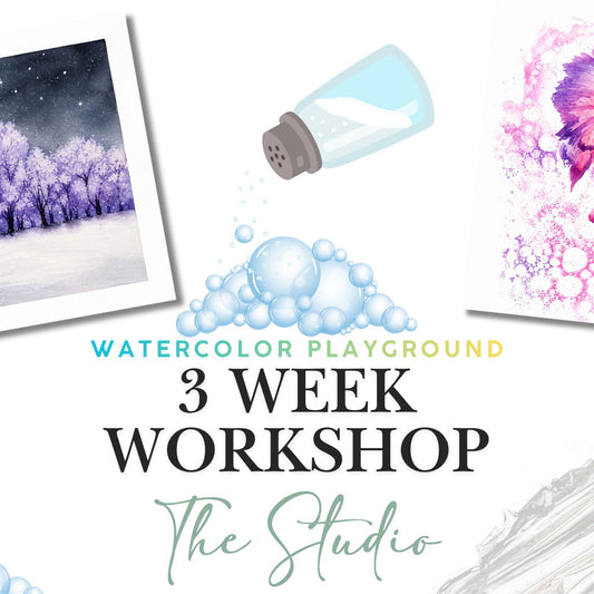 Watercolor Playground | 3 Week Workshop - 30 Sep 2026