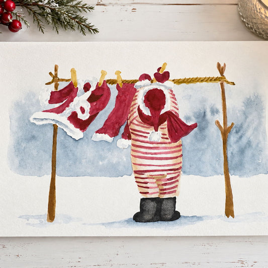 Santa's Laundry Day | Paint Night | Tina's Art Studio - 14 Dec 2026