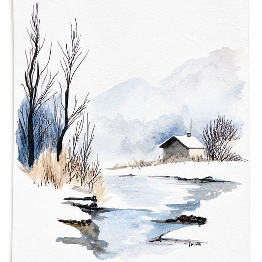 Winter's Solitude | Paint Night | Portsmouth  - 26 Jan 2027