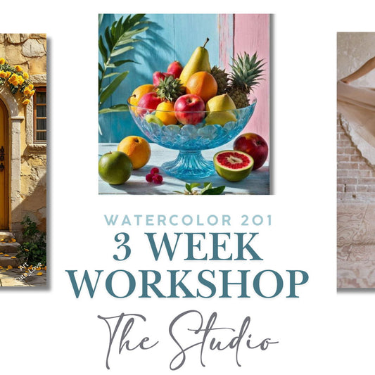 Watercolor 201 | 3 Week Advance Workshop | Portsmouth - 4 Apr 2027