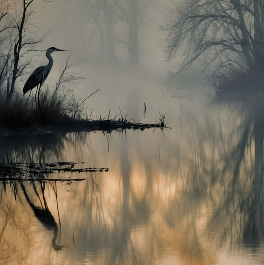 Landscape Workshop - Heron at the Misty Lake - 26 Jul 2026