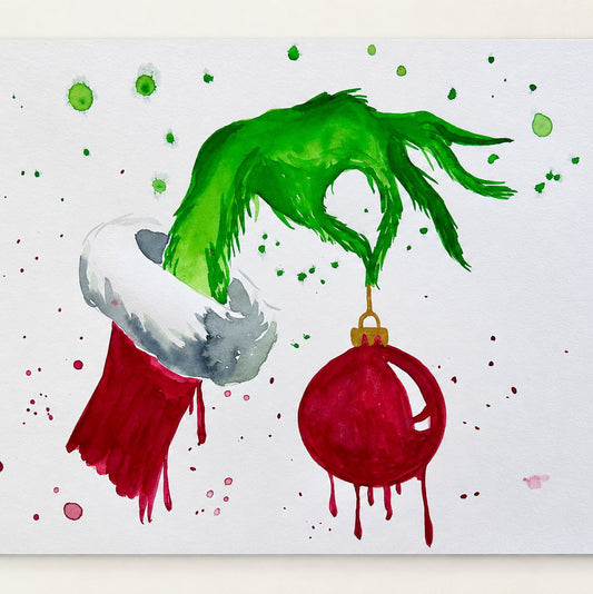 Grinch's Gift | Watercolor Paint Night Portsmouth - 16 Dec 2026