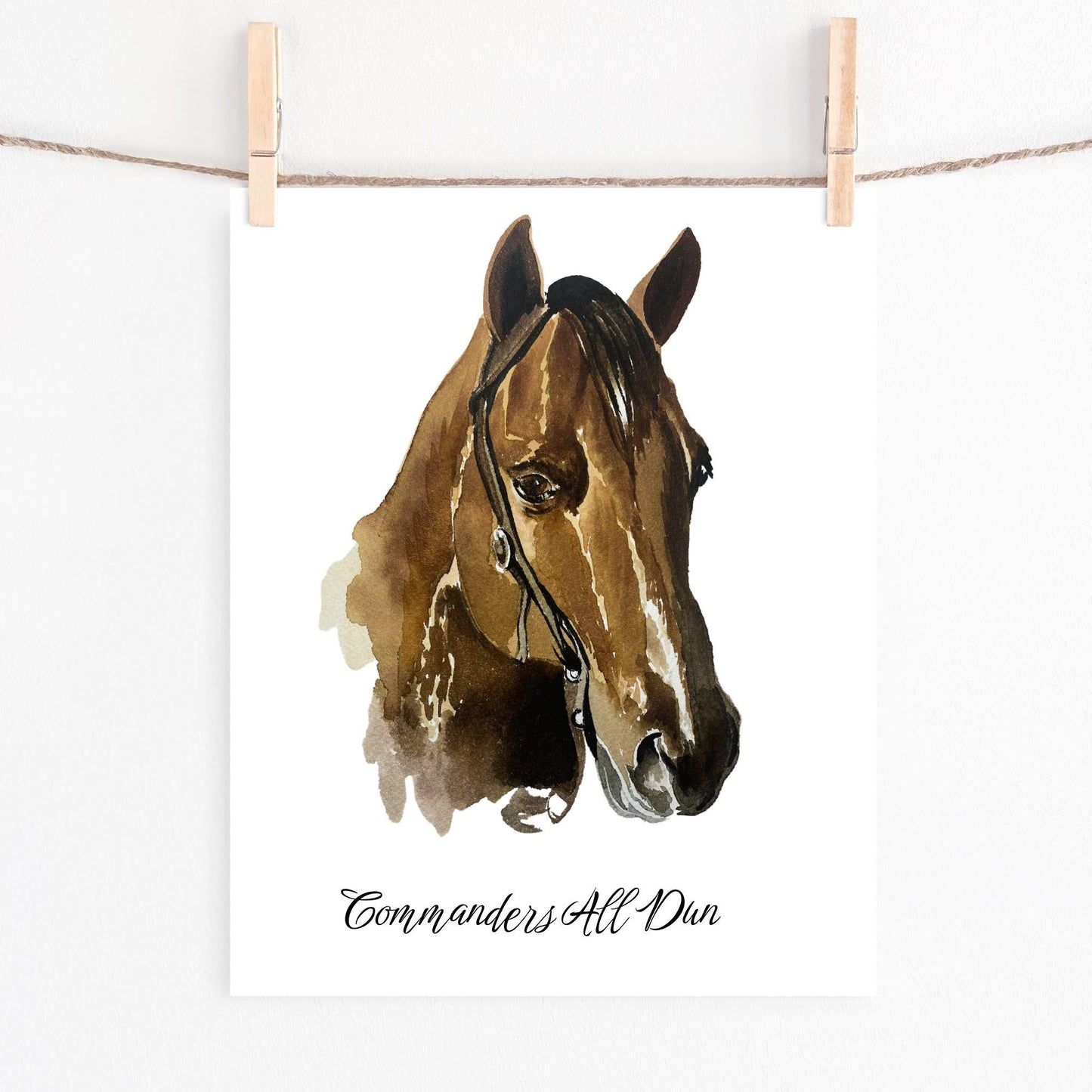 Custom Horse Portrait